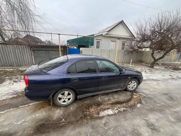 1995 Mitsubishi Carisma I, синий, 110000 рублей - вид 7