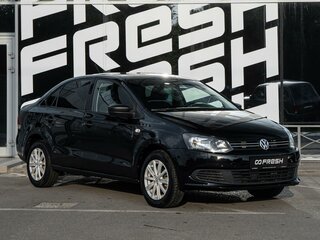 2013 Volkswagen Polo V, чёрный, 780000 рублей, вид 1