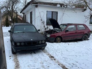 1992 BMW 5 серии 540i III (E34), чёрный, 550000 рублей, вид 3