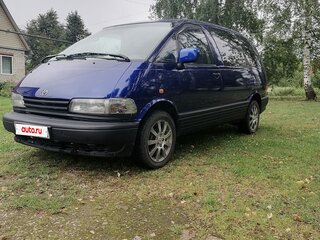 1996 Toyota Previa I (XR10, XR20), синий, 480000 рублей, вид 1