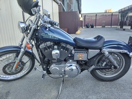 2000 Harley-Davidson Sportster 1200, синий, 600000 рублей, вид 1