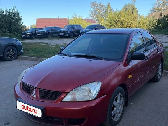 2006 Mitsubishi Lancer IX Рестайлинг, красный