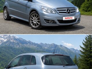 2008 Mercedes-Benz B-Класс 200 I (W245) Рестайлинг, голубой, 690000 рублей, вид 2