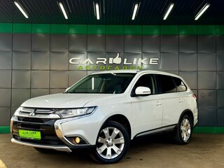 2015 Mitsubishi Outlander III Рестайлинг 2, белый, 1649000 рублей, вид 2