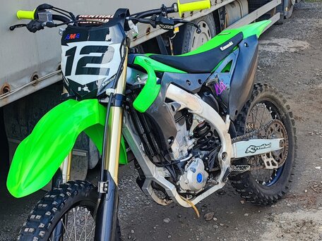 2014 Kawasaki KX 450, зелёный, 360000 рублей, вид 1