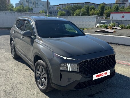 2021 Hyundai Santa Fe IV Рестайлинг, серый, 3249000 рублей, вид 1
