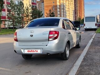 2014 Lada (ВАЗ) Granta I, серебристый, 219000 рублей, вид 4