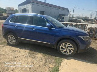 2021 Volkswagen Tiguan II Рестайлинг, синий, 2150000 рублей, вид 4