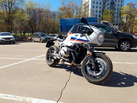 2017 BMW R Nine T Racer, белый, 899000 рублей, вид 2