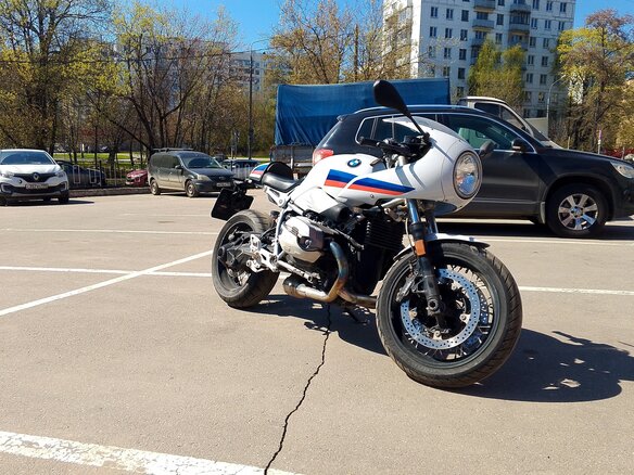 2017 BMW R Nine T Racer, белый, 899000 рублей - вид 1
