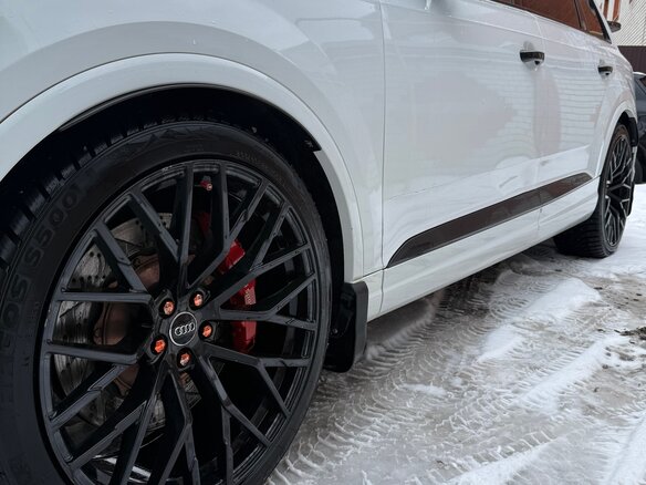 2018 Audi Q7 II (4M), белый, 4300000 рублей - вид 5