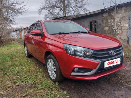 2018 Lada (ВАЗ) Vesta SW I, красный, 920000 рублей, вид 1