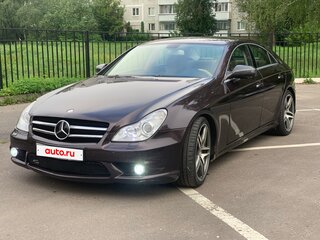 2008 Mercedes-Benz CLS AMG 63 AMG I (C219) Рестайлинг, коричневый, 3500000 рублей, вид 2