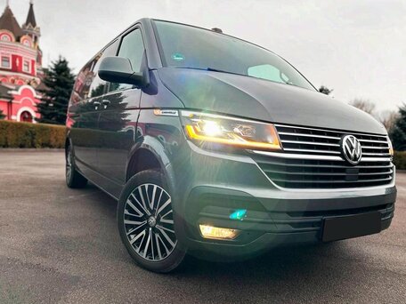 2022 Volkswagen Caravelle Long T6 Рестайлинг, серый, 3400000 рублей, вид 4