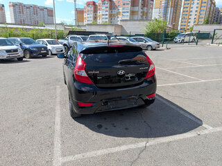 2014 Hyundai Solaris I, чёрный, 780000 рублей, вид 4