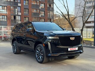 2021 Cadillac Escalade V, чёрный, 8990000 рублей, вид 4