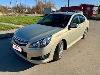 2012 Subaru Legacy V, бежевый, 1600000 рублей, вид 2