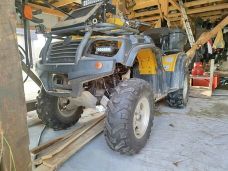 2009 CFMoto CF500-2А, жёлтый, 380000 рублей, вид 1