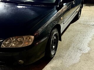 2006 Kia Spectra I Рестайлинг 2, чёрный, 279000 рублей, вид 1