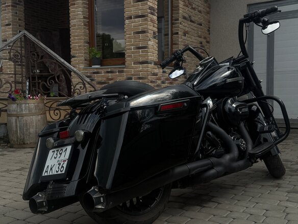 2014 Harley-Davidson Road King, чёрный, 1490000 рублей - вид 5