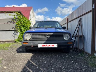 1990 Volkswagen Golf II, синий, 80000 рублей, вид 1
