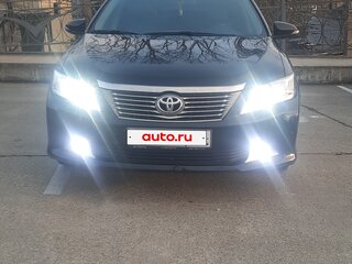 2012 Toyota Camry VII (XV50), чёрный, 1650000 рублей, вид 3
