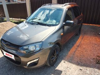2014 Lada (ВАЗ) Kalina II, коричневый, 300000 рублей, вид 1