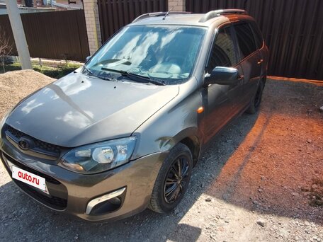 2014 Lada (ВАЗ) Kalina II, коричневый, 300000 рублей, вид 1