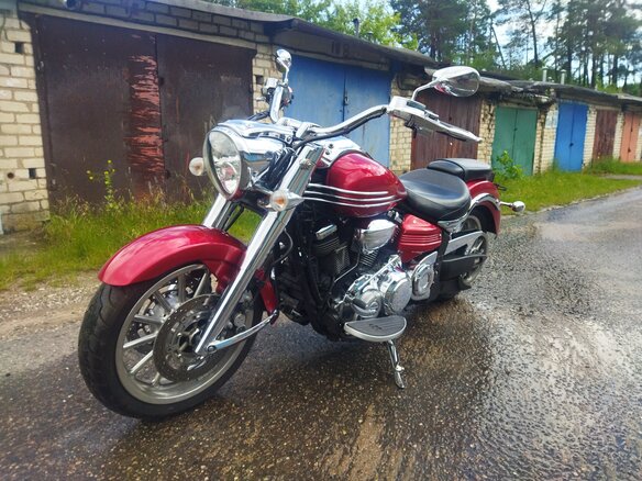 2006 Yamaha XV 1900, красный, 721691 рублей - вид 3