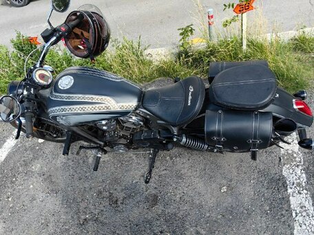 2016 Indian Scout, чёрный, 820000 рублей, вид 4