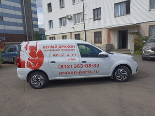 2022 Lada (ВАЗ) Largus I Рестайлинг, белый, 800000 рублей, вид 4