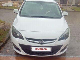 2012 Opel Astra J Рестайлинг, белый, 599999 рублей, вид 1