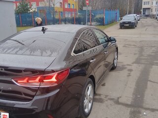 2019 Hyundai Sonata VII (LF) Рестайлинг, чёрный, 1800000 рублей, вид 5