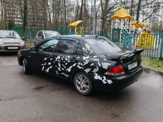 2004 Mitsubishi Lancer IX, чёрный, 200000 рублей, вид 3