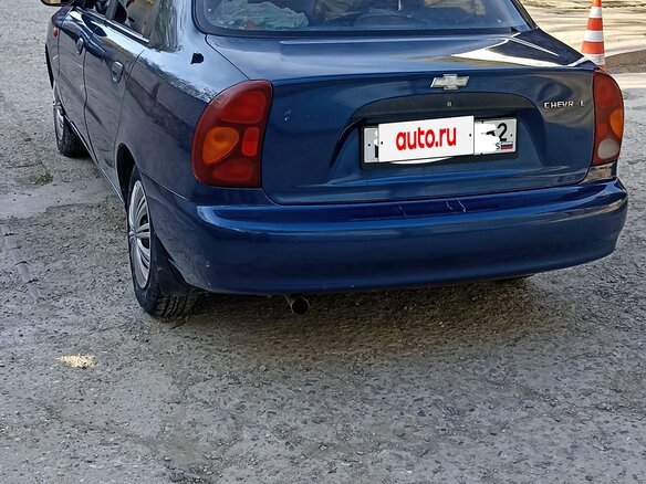 2007 Chevrolet Lanos I, синий, 265000 рублей - вид 4