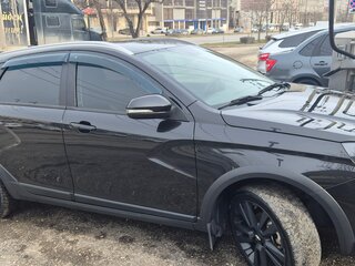 2018 Lada (ВАЗ) Vesta SW Cross I, чёрный, 980000 рублей, вид 4