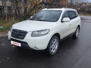 2008 Hyundai Santa Fe II, белый, 1000000 рублей, вид 1