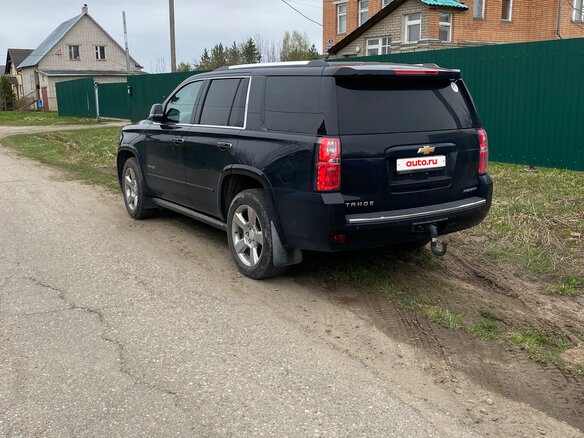 2018 Chevrolet Tahoe IV, чёрный, 4500000 рублей - вид 1