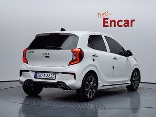 2021 Kia Morning III Рестайлинг 1, белый, 940007 рублей, вид 4