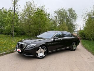 2014 Mercedes-Benz S-Класс 500 Long VI (W222, C217), коричневый, 2700000 рублей, вид 1