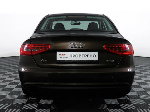 2014 Audi A4 IV (B8) Рестайлинг, коричневый, 1414000 рублей - вид 5