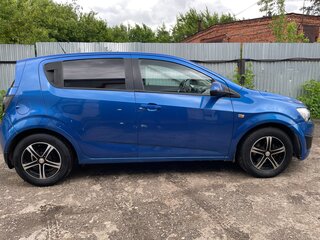 2012 Chevrolet Aveo II, синий, 540000 рублей, вид 4