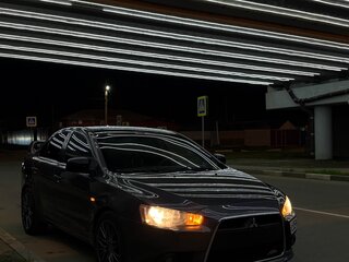 2011 Mitsubishi Lancer X Рестайлинг, серый, 860000 рублей, вид 3