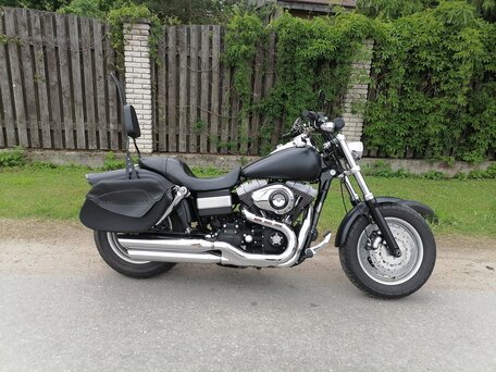 2008 Harley-Davidson Fat Bob, чёрный, 797000 рублей, вид 1