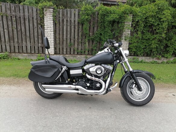 2008 Harley-Davidson Fat Bob, чёрный, 797000 рублей