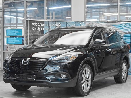 2013 Mazda CX-9 I Рестайлинг, чёрный, 1589000 рублей, вид 1