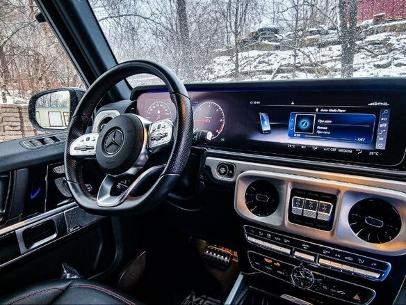 2021 Mercedes-Benz G-Класс 400 d III (W463), белый, 14000000 рублей - вид 7