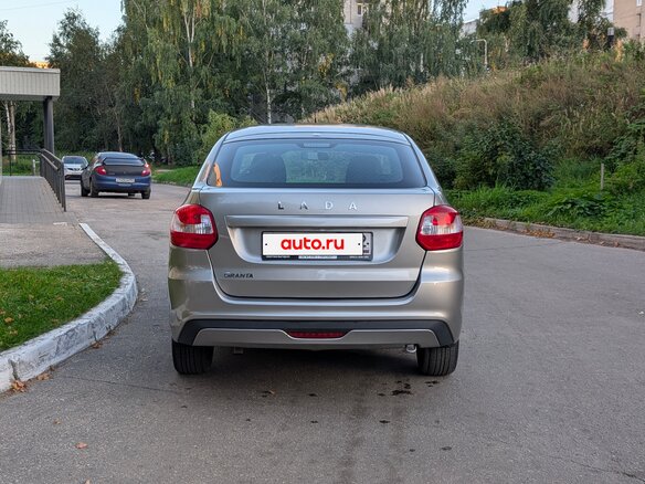 2021 Lada (ВАЗ) Granta I Рестайлинг, серый, 499000 рублей - вид 5