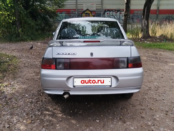 2003 Lada (ВАЗ) 2110, серебристый, 210000 рублей - вид 8