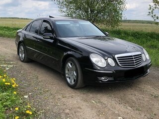 2007 Mercedes-Benz E-Класс 350 III (W211, S211) Рестайлинг, чёрный, 1400000 рублей, вид 3